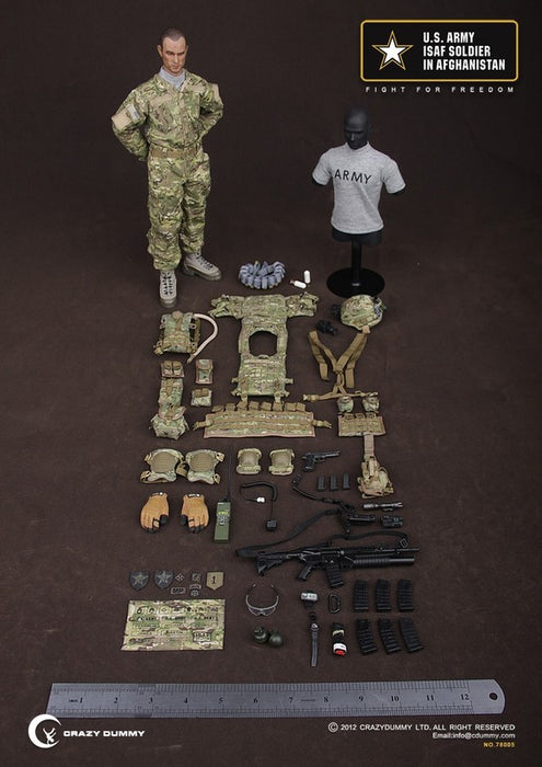 Crazy Dummy - 1/6 U.S. ARMY ISAF SOLDIER IN AFGHANISTAN 