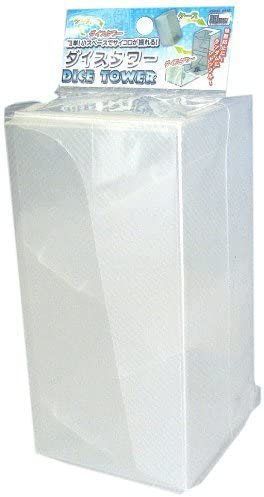 DICE TOWER (GAME CARD HOLDER) - CLEAR