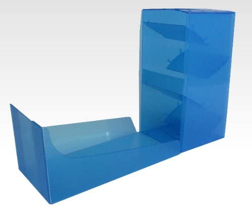 DICE TOWER (GAME CARD HOLDER) - CLEAR BLUE
