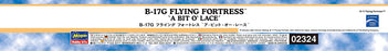 1/72 Hasegawa B-17G Flying Fortress 'A Bit O Lace'