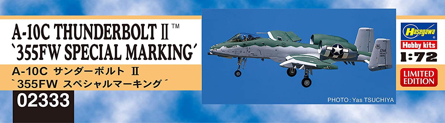 1/72 A-10C THUNDERBOLT II™ “355FW SPECIAL MARKING” by HASEGAWA