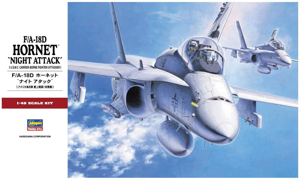 1/48 F/A-18D HORNET 'NIGHT ATTACK' by HASEGAWA — Legends Toys