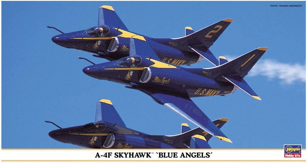 1/48 A-4F SKYHAWK 'BLUE ANGELS' by HASEGAWA 09648