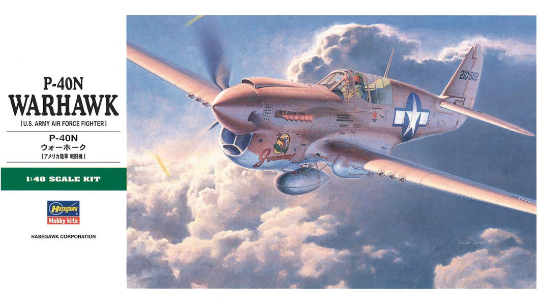 1/48 P-40N WARHAWK BY HASEGAWA — Legends Toys & Hobbies