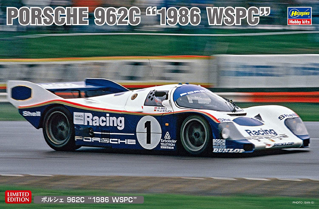 自動車 Hasegawa Porsche 962C 1986 WSPC 1/24 PORSCHE 962C 