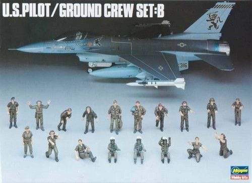 1/48 U.S. PILOT/GROUND CREW B