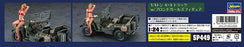 1/24 1/4 TON 4x4 UTILITY TRUCK WITH BLOND USO GIRL'S FIGURE