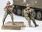 1/35 U.S. ARMY M113 ACAV CREW IN VIETNAM WAR (4 FIGS) W/BASE HOBBY FAN 741