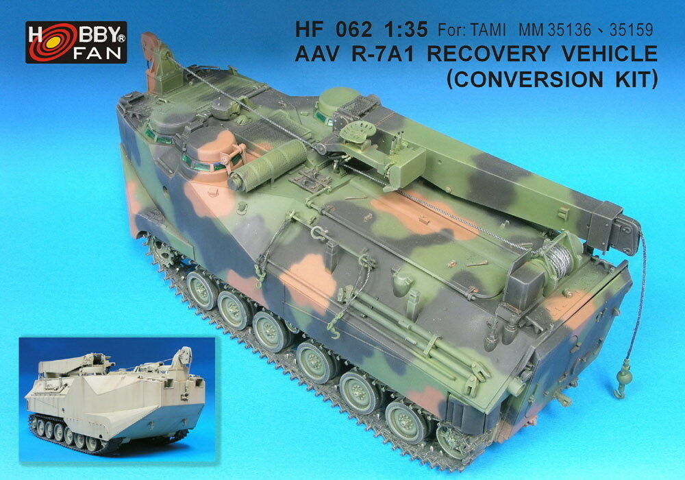 1/35 'AAVR7A1 RECOVERY VEHICLE (CONVERSION KIT) HOBBY FAN 062