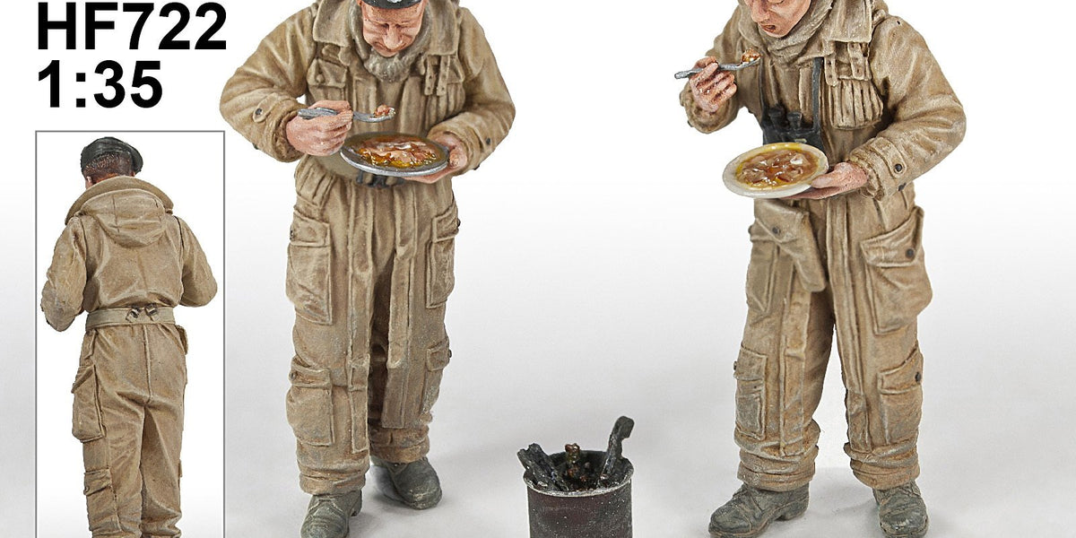 Hobby Fan - 1/35 T-34 TANK CREW (2) ACCLAIM - 2 FIGURES