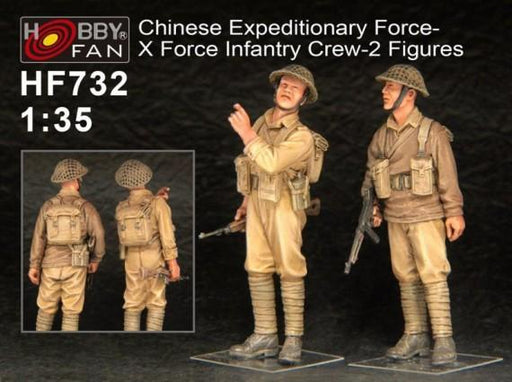 1/35 CHINESE EXPEDITIONARY FORCE - X INFANTRY CREW (2 FIG)
