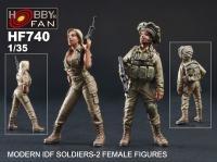 1/35 IDF SOLDIERS (2 FEMALE FIGURES)