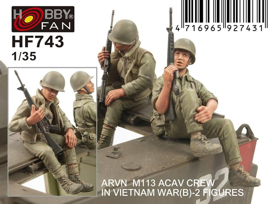 1/32 ARVN M113 CREW (B) IN VIETNAM WAR - 2 FIGURES