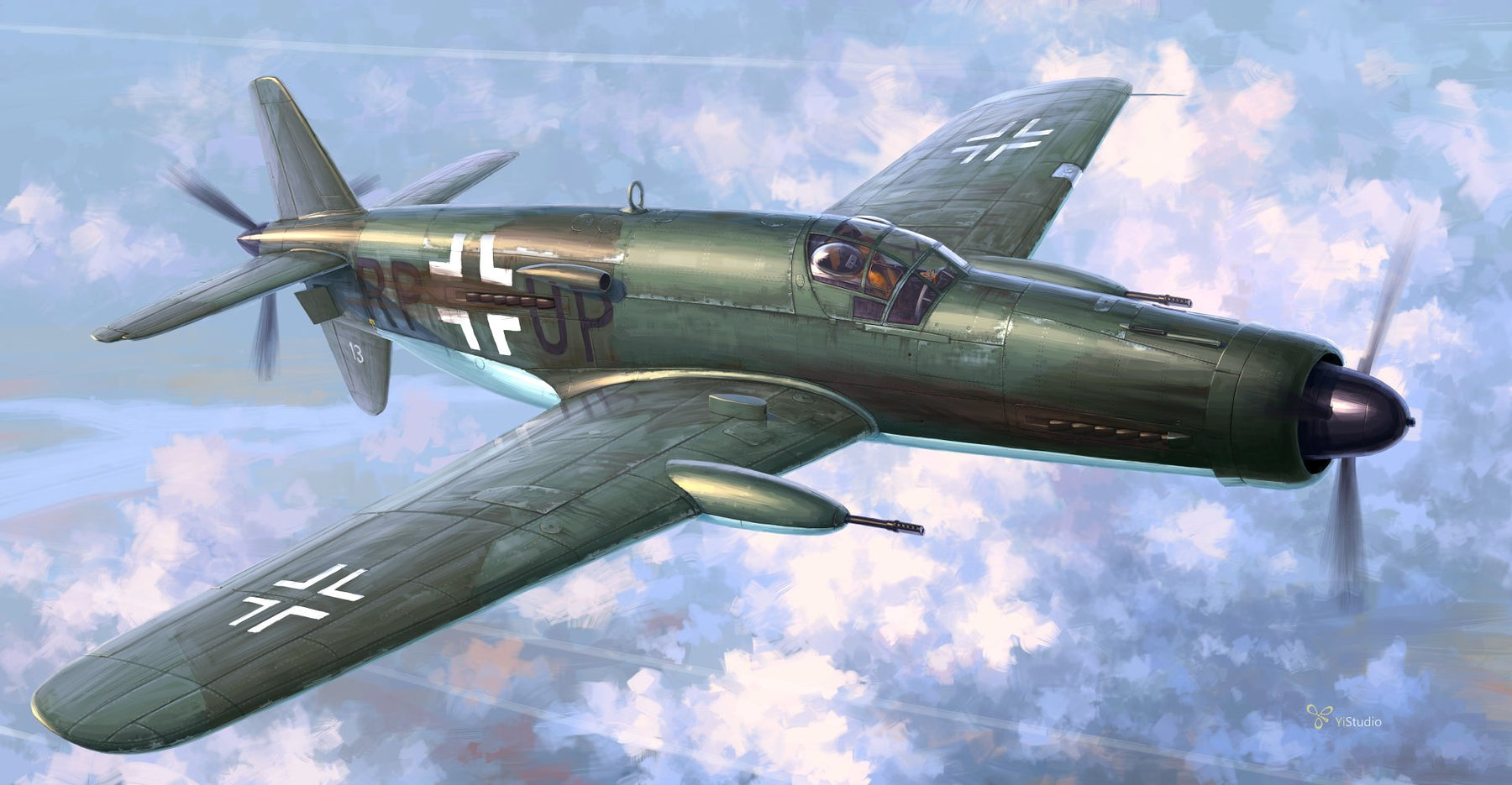 1/32 WWII LEFTWAFFE DORNIER DO335 B-2 "ZERSTORER"