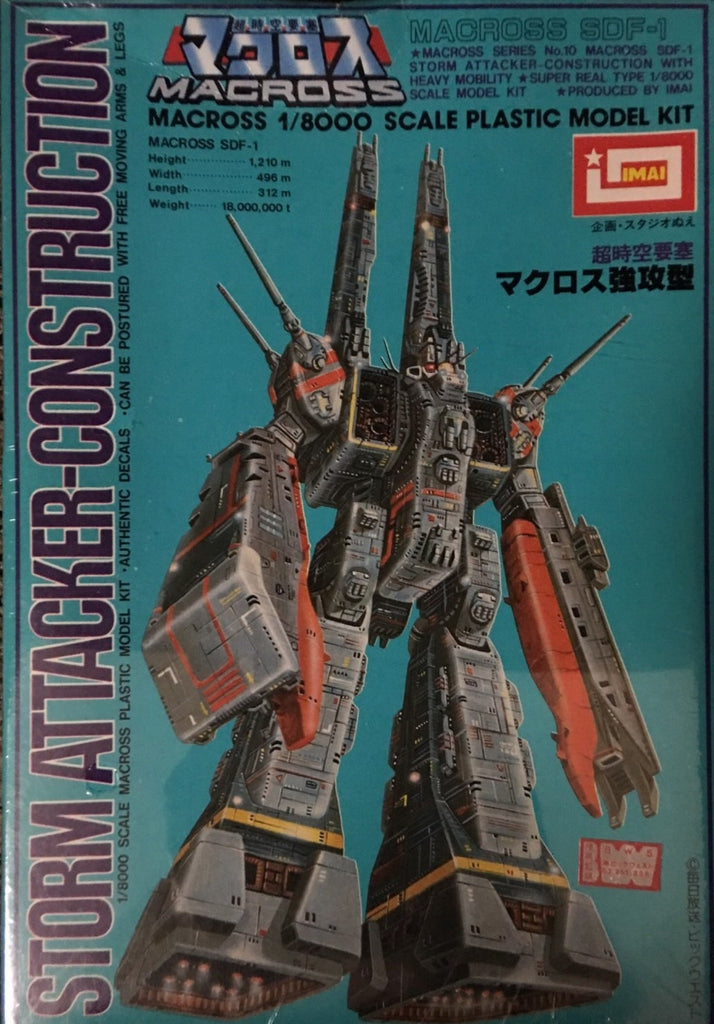 IMAI - 1/8000 MACROSS STORM ATTACKER-CONSTRUCTION SDF-1 (10