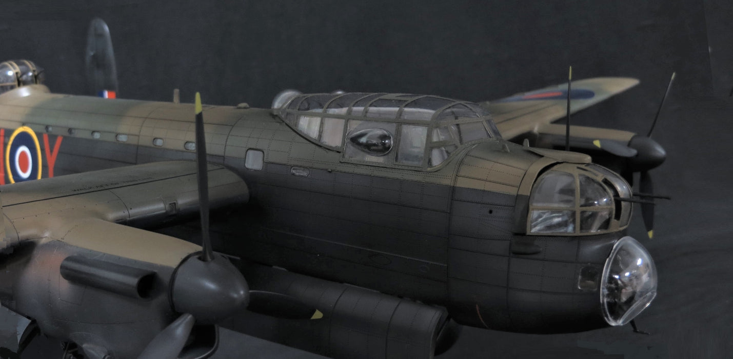 1/48 Avro Lancaster B Mk.I Bomber with Interior Detail by Hong Kong Model