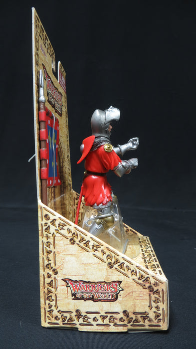 90MM (1/18 Scale) 100 YRS WAR FRENCH KNIGHT A with FLAG