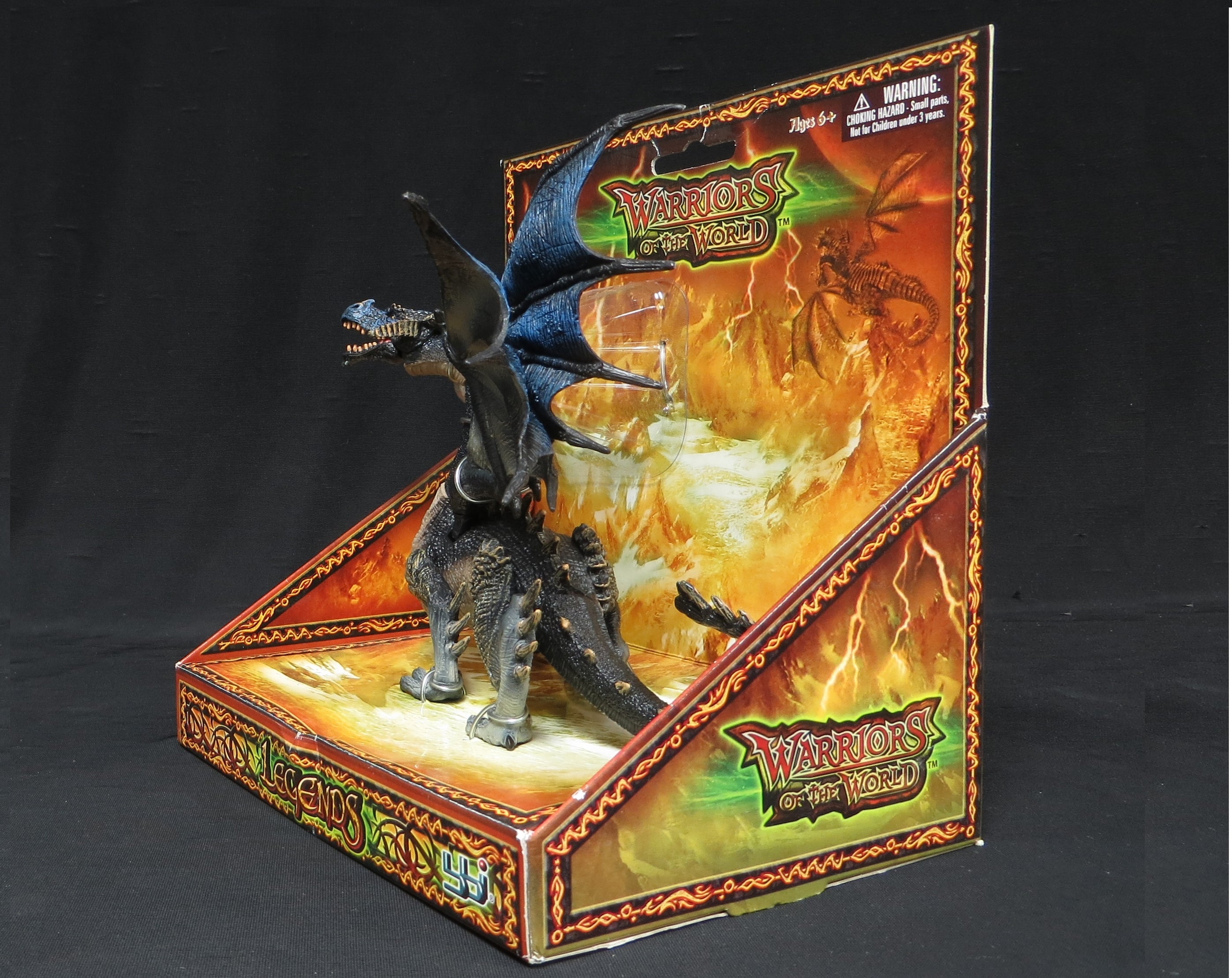 Dragon Fire Box Blue Box International - 90MM LEGENDS SERIES - FIRE DRAGON - — Legends ...