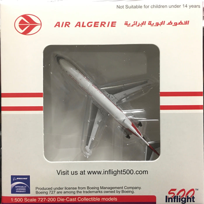1/500 AIR ALGERIE AIRLINES BOEING 727-200 REG: 7T VEH by WITTY WING (INFLIGHT 500)