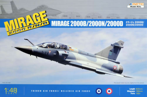 1/48 Mirage 2000 B/D/N KINETIC K48032