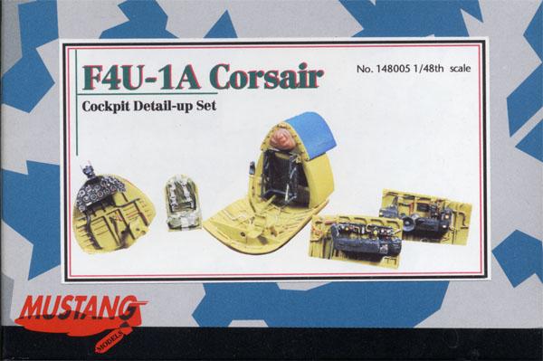 1/48 MUSTANG F4U-1A-CORSAIR COOKPIT DETAIL-UP SET