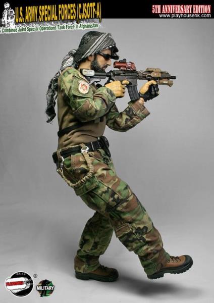 1/6 U.S. ARMY SPECIAL FORCES (CJSOTF-A)-5th ANNIVERSARY (BLOUSE-OLIVE DRAB) BY PLAYHOUSE