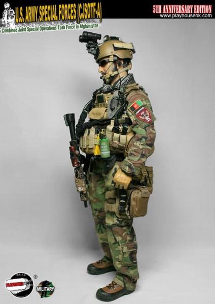 1/6 U.S. ARMY SPECIAL FORCES (CJSOTF-A)-5th ANNIVERSARY (BLOUSE-BEIGE) BY PLAYHOUSE