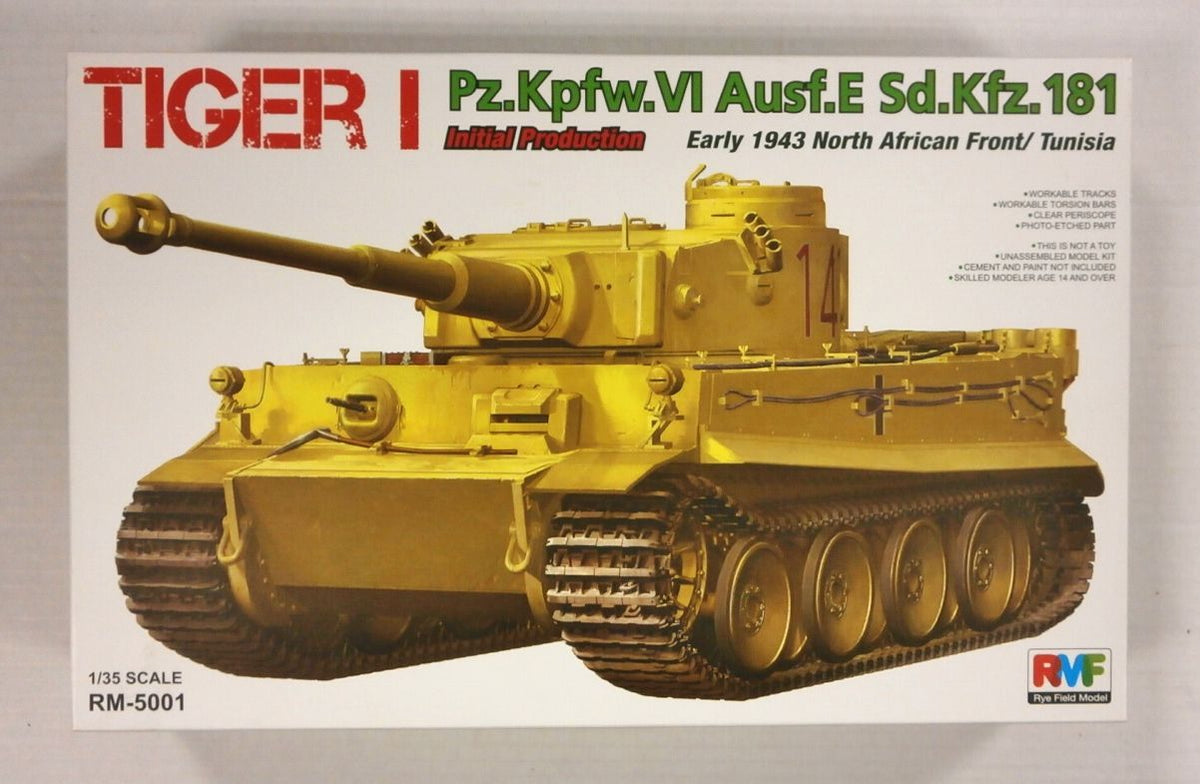 Rye Field Models - 1/35 TIGER I INITIAL PRODUCTION EARLY 1943