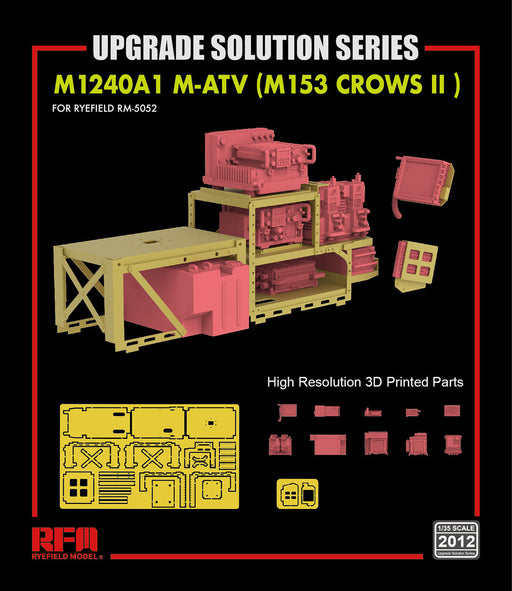 1/35 Upgrade Solution Series - 1/35 M1240A1 M-ATV Communication System by Rye Field Models
