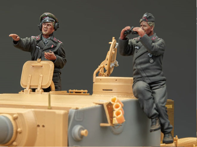 Figurines pour maquettes : WWII German Panzer Crews