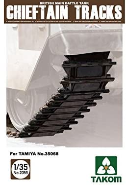 1/35 BRITISH MAIN BATTLE TANK CHIEFTAIN TRACKS for TAMIYA #35068 BY TAKOM