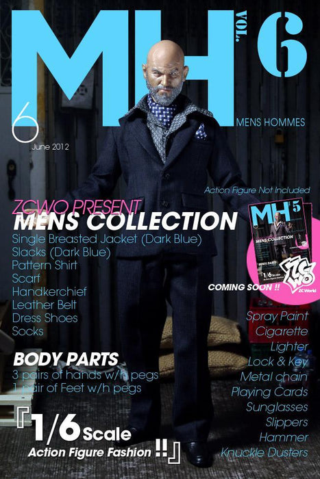 1/6 MH VOL.6-MENS HOMMES SUIT & ACCESSORIES (BY ZC GIRL)