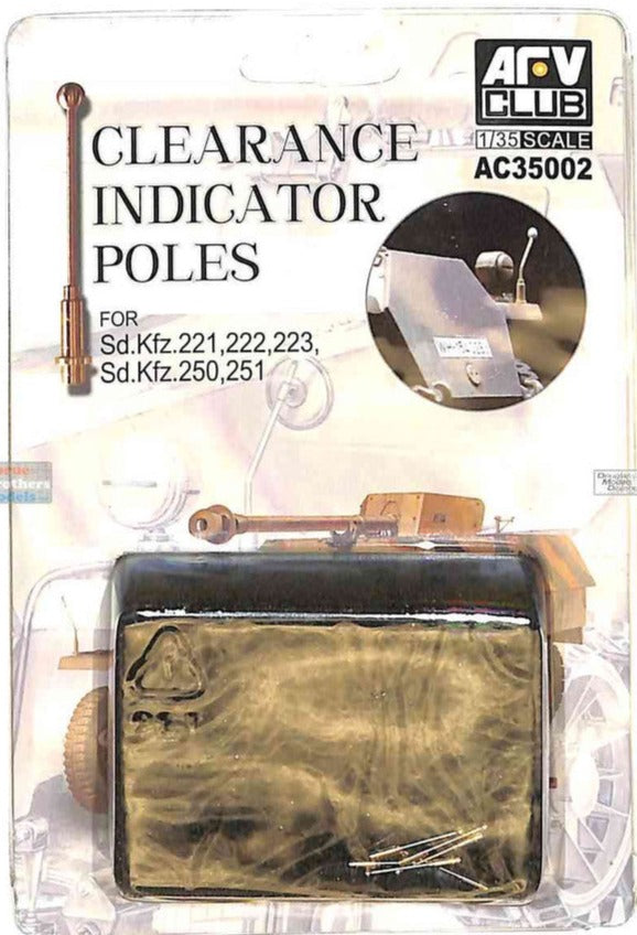 1/35 'CLEARANCE INDICATOR POLES AFV CLUB AC35002