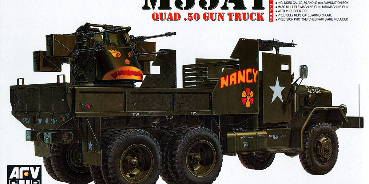AFV CLUB U.S. ARMY M35A1 Gun Truck 他2台 AFV CLUB - 1/35 M35A1 VIETNAM GUN TRUCK - — Legends Toys