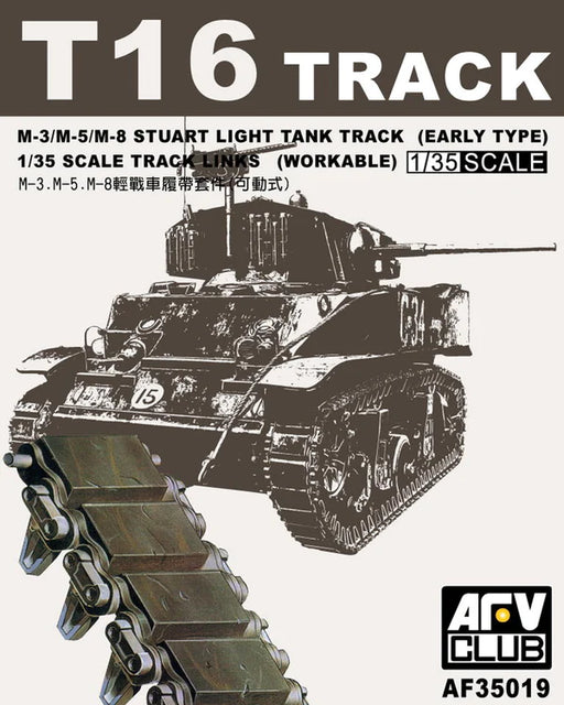 1/35 M3 STUART T16 TRACK (WORKABLE) AFV CLUB AF35019