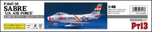 1/48 F-86F-30 SABRE "U.S. AIR FORCE" HASEGAWA