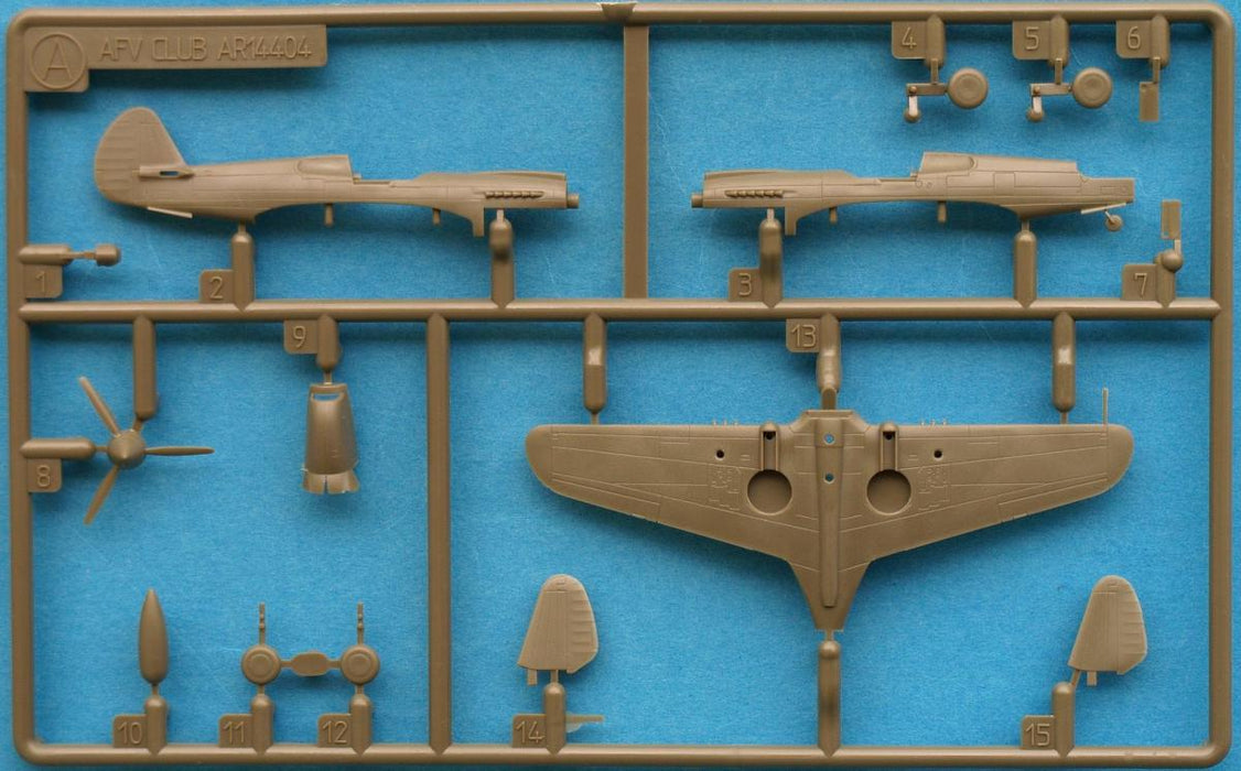 AFV Club AR144S04 Curtiss P40E Warhawk ('Aleutian Tigers AFV Club AR144S04 Curtiss P40E Warhawk ('Aleutian Tigers