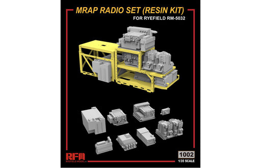 1/35 U.S. M1240A1 M-ATV MRAP RADIO RESIN DETAIL SET RYEFIELD MODEL 1002